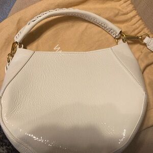 Wandler Handbag in white patent leather!